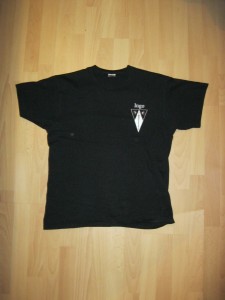 T-Shirt Schwarz Vorne